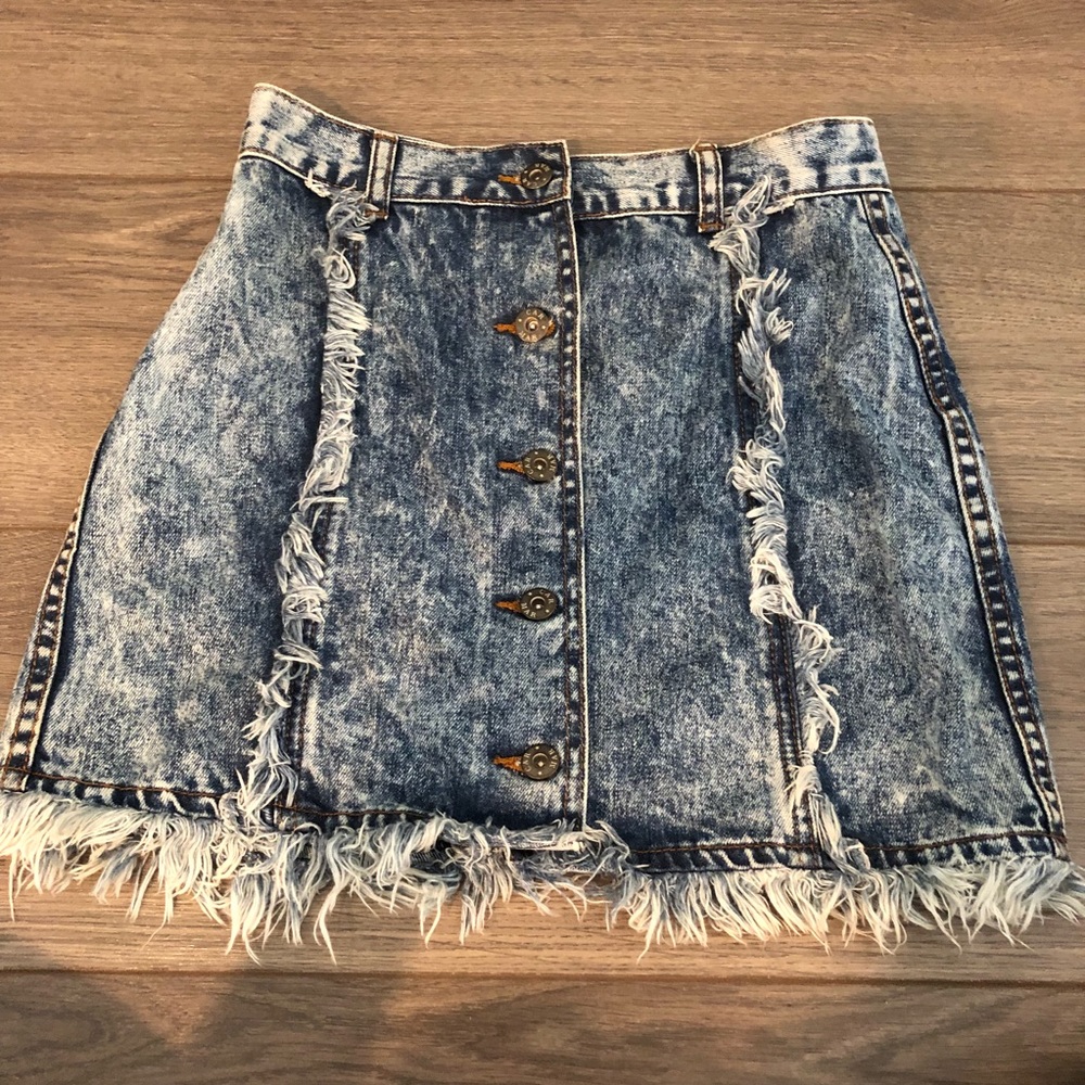 Carmar button up skirt